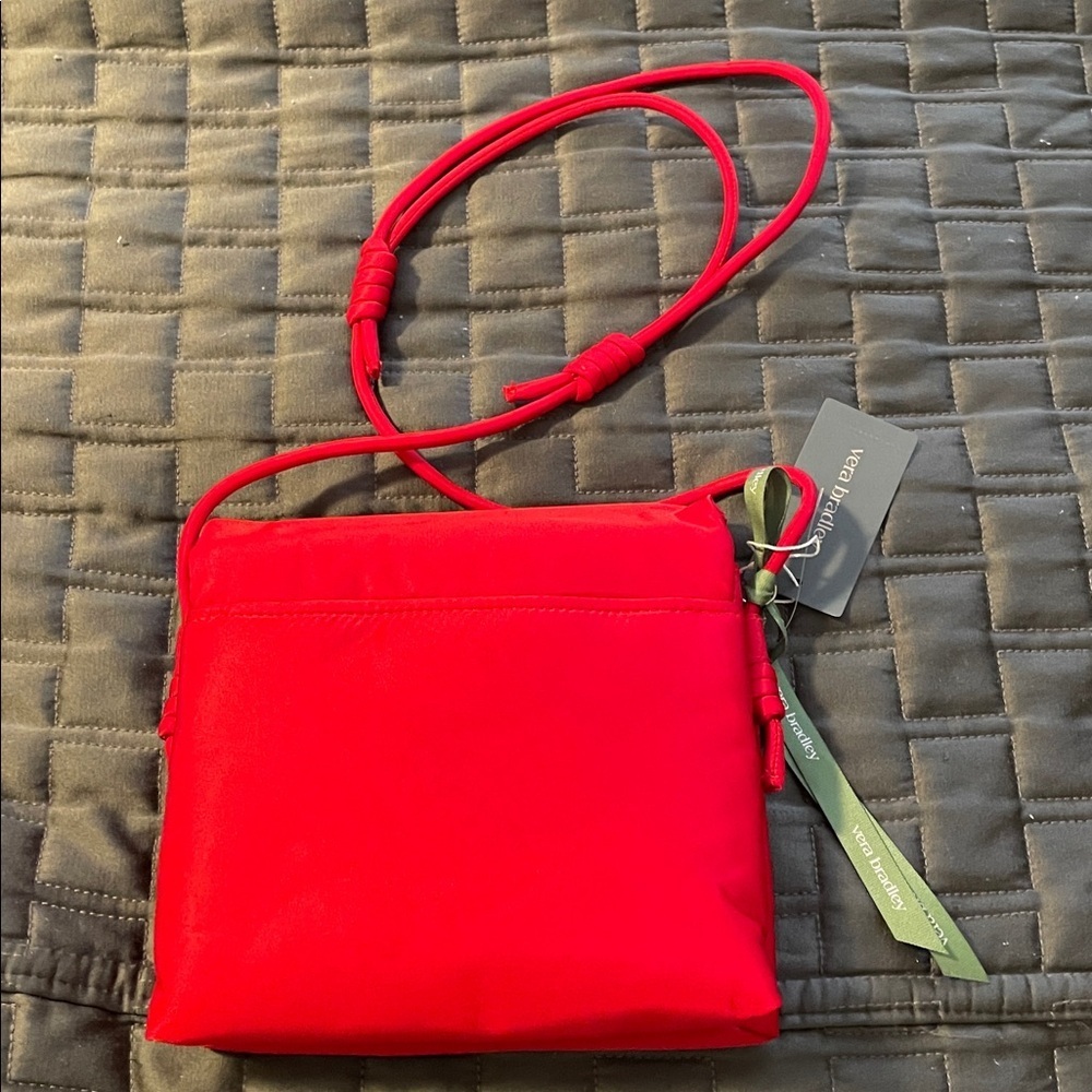 Vera Bradley Baird Hipster is Goji Berry Red - Picture 4 of 4